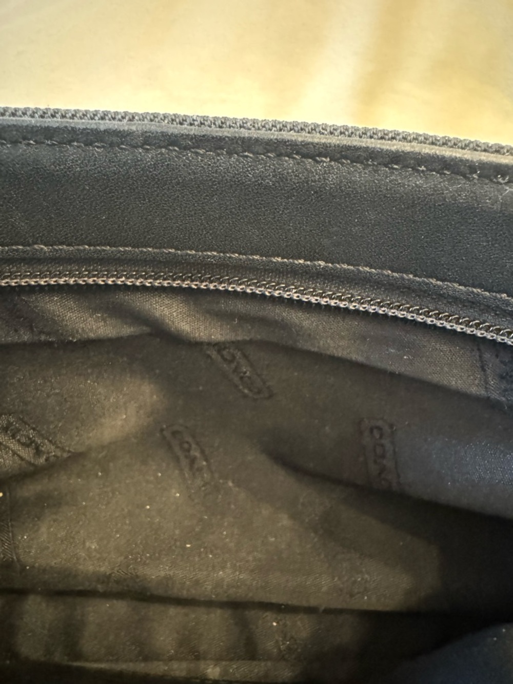 Coach Mercer Demi Hand/Shoulder Bag Convertible to Wristlet Nylon w Leather Trim - Picture 8 of 15